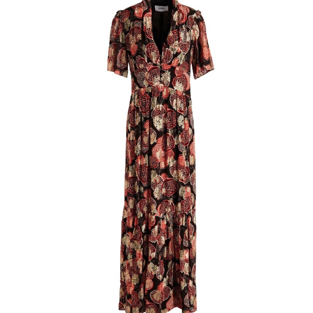 Ba&sh Floral Maxi Dress size XS NWT